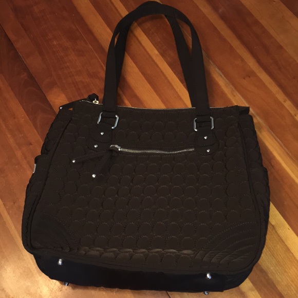 Vera Bradley Handbags - Vera Bradley Brown Quilted Purse